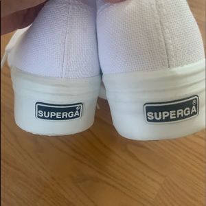 SUPERGA PLATFORM SHOES